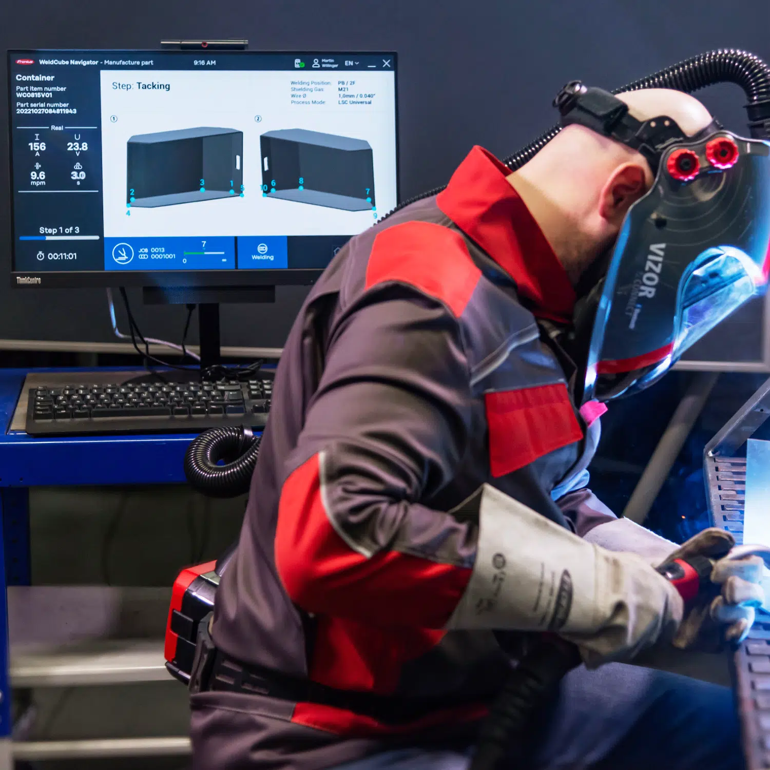 WeldCube Navigator steg 2