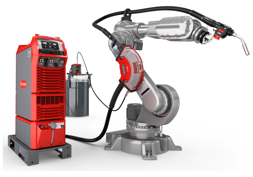 iWave robotic system convetnional MIGMAG CMT Fronius iWave robotic system convetnional MIGMAG CMT